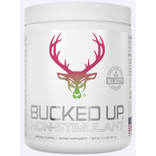 BUCKED UP, PREMIUM предтренировочный комплекс, без стимуляторов, со вкусом малины и лайма, 321 г (11,3 унции) (30 порций)